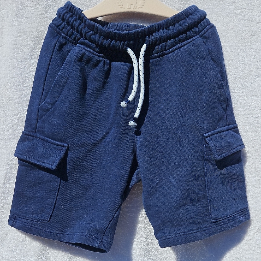 H&M Dark Blue Knit Fabric